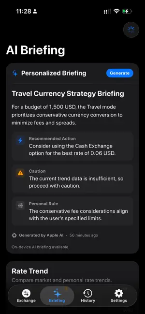 MyCurrencyAI screenshot 1
