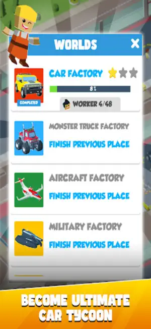 Car Factory : Build the Car screenshot 1