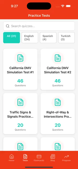 DMV Practice Exams screenshot 4