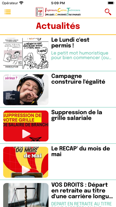 CGT Energie Formation Screenshot
