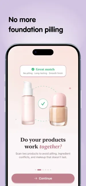 Miru Beauty Product Scanner screenshot 1