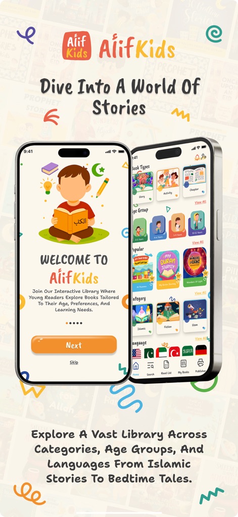 Alif Kids - Books App | MWM