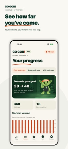 Go Gob! AI Push-Up Counter screenshot 4