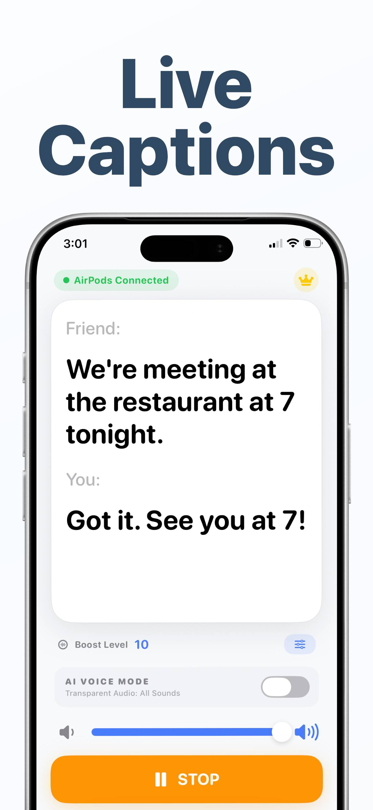 Air Voice Boost Pro : Hearing screenshot 3