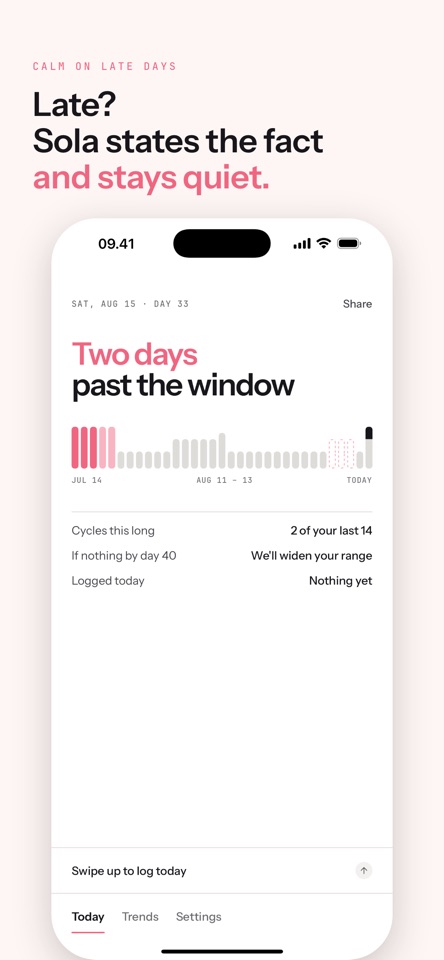 Sola: Period & Cycle Tracker screenshot 5