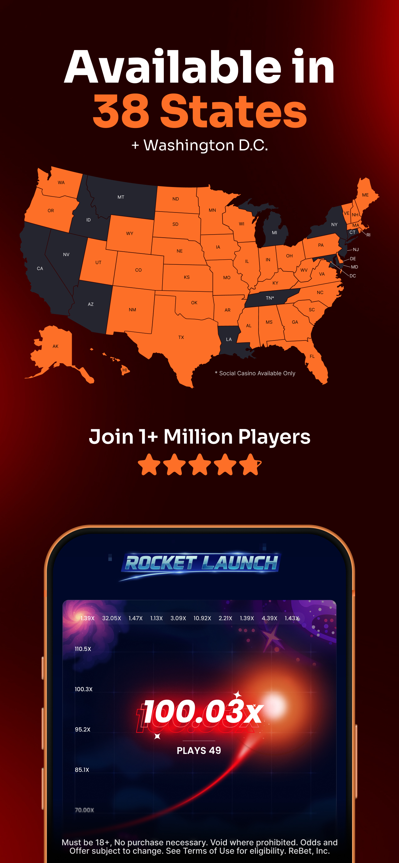 ReBet: Social Sports & Casino
