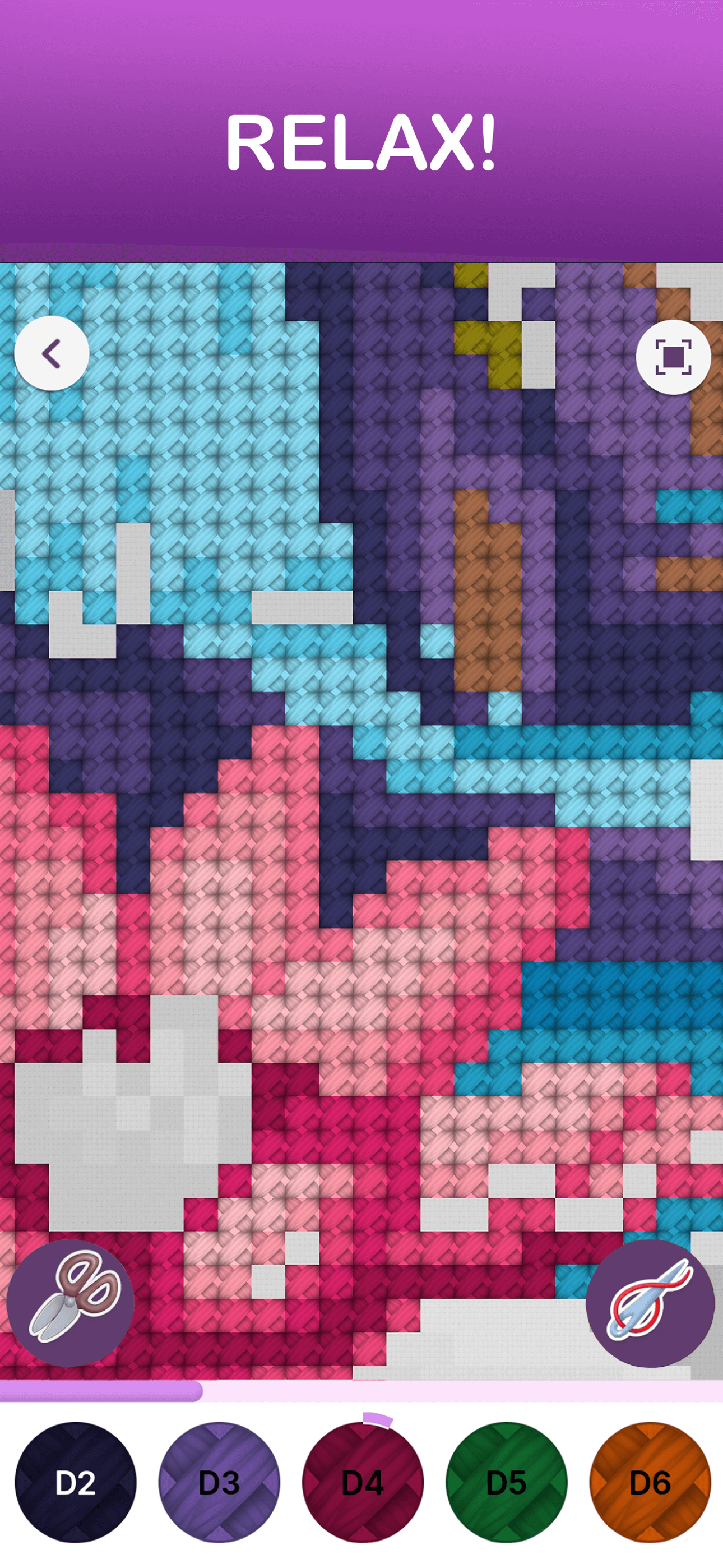 Cross Stitch: Pixel puzzle art