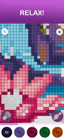 Cross Stitch: Pixel puzzle art Screenshot 3 of 5