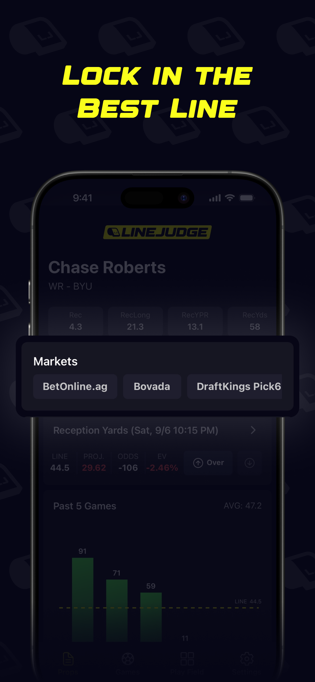 LINEJUDGE: AI Prop Insights
