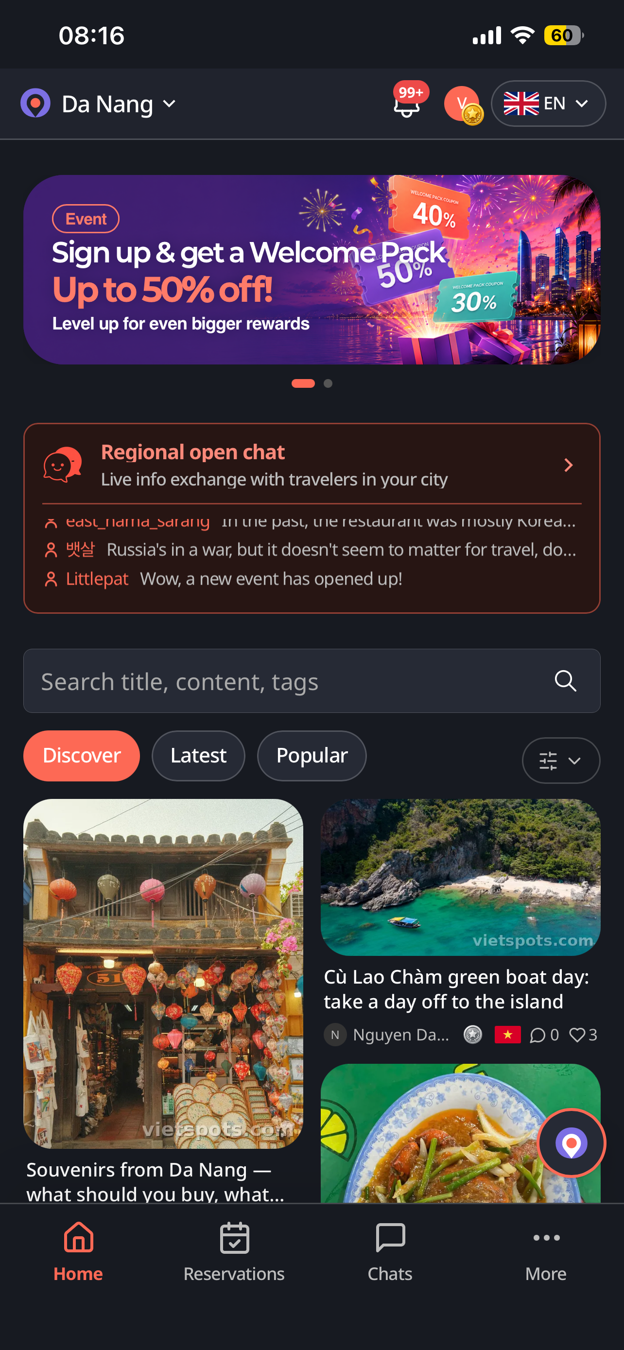 Vietspots screenshot 2