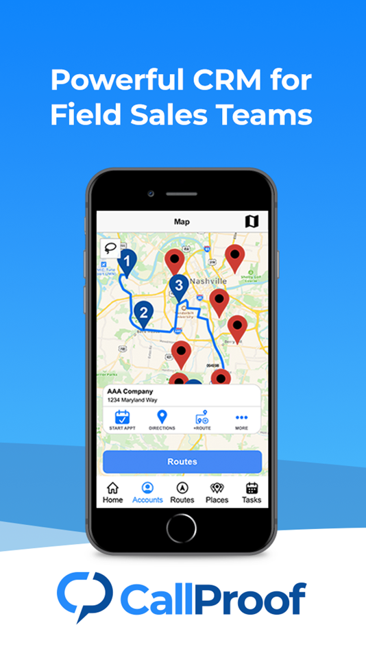 #1. CallProof CRM - Sales Routing (iOS) 由: CallProof, LLC