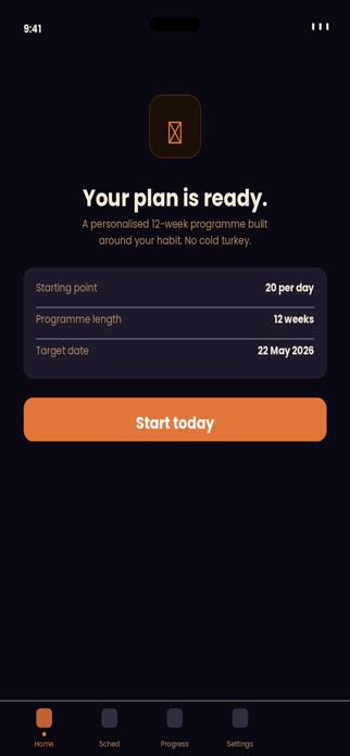 Ease — Quit Nicotine Gradually Screenshot 1 of 5