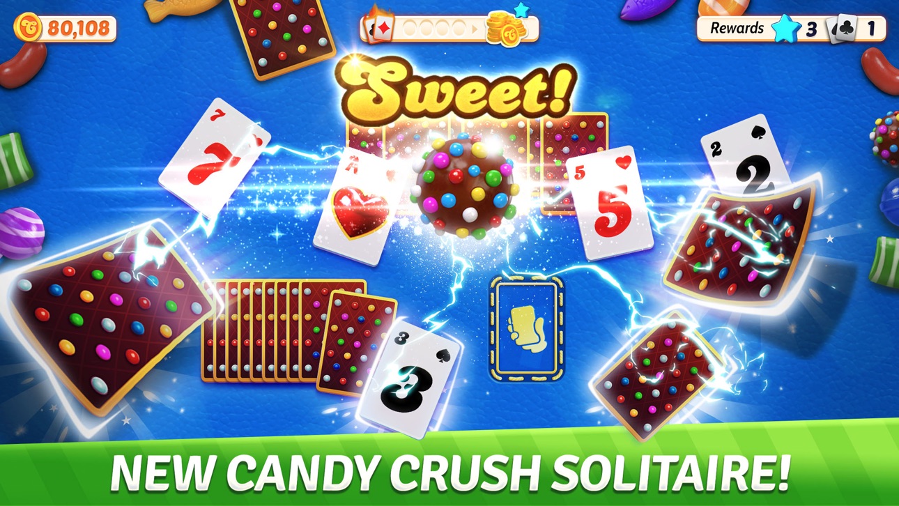 Candy Crush Solitaire screenshot 1