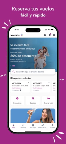 Volaris App Store preview screenshot 1