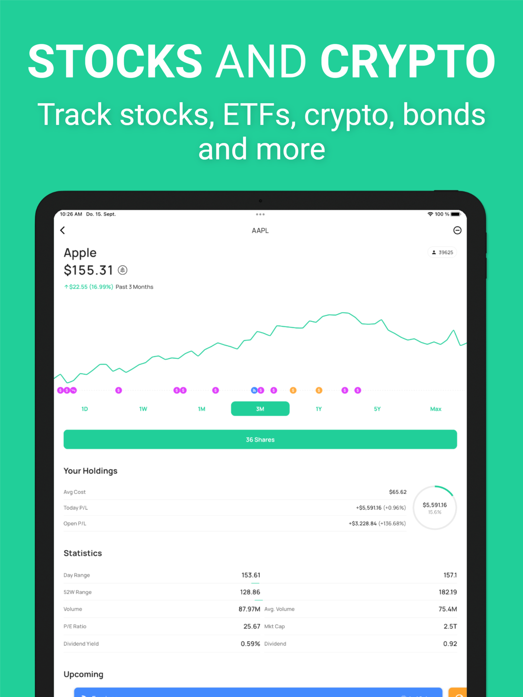 Stock Events Portfolio Tracker