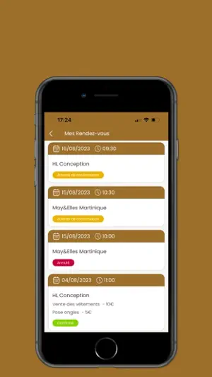 My Disponibility screenshot 3