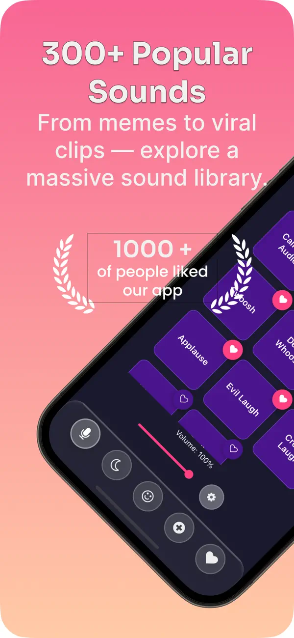 Screenshot #1 pour Soundboard Pro: Meme & SFX