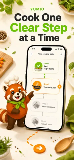 Yumio: AI Recipe Planner screenshot 1