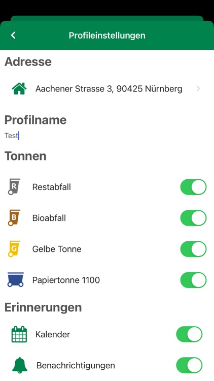 AbfallApp Stadt Nürnberg