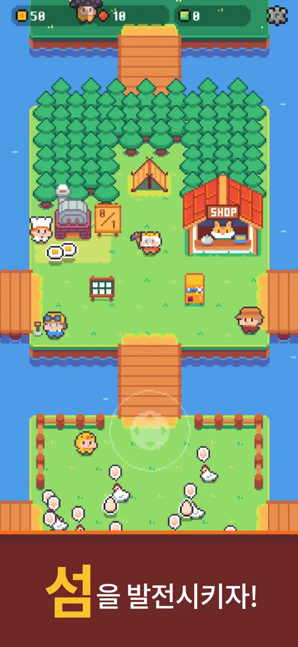 Pickaxe King Island iOS Mod IPA screenshot 1 - iOS game interface