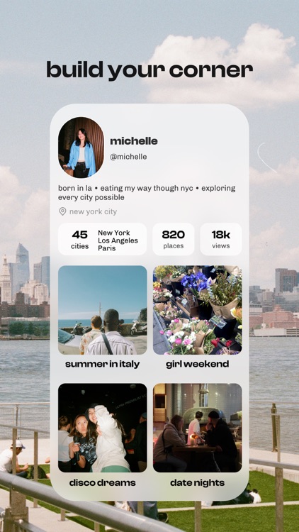corner: curate & share places