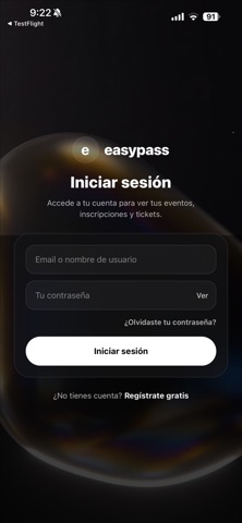 easypassApp iPhone screenshot