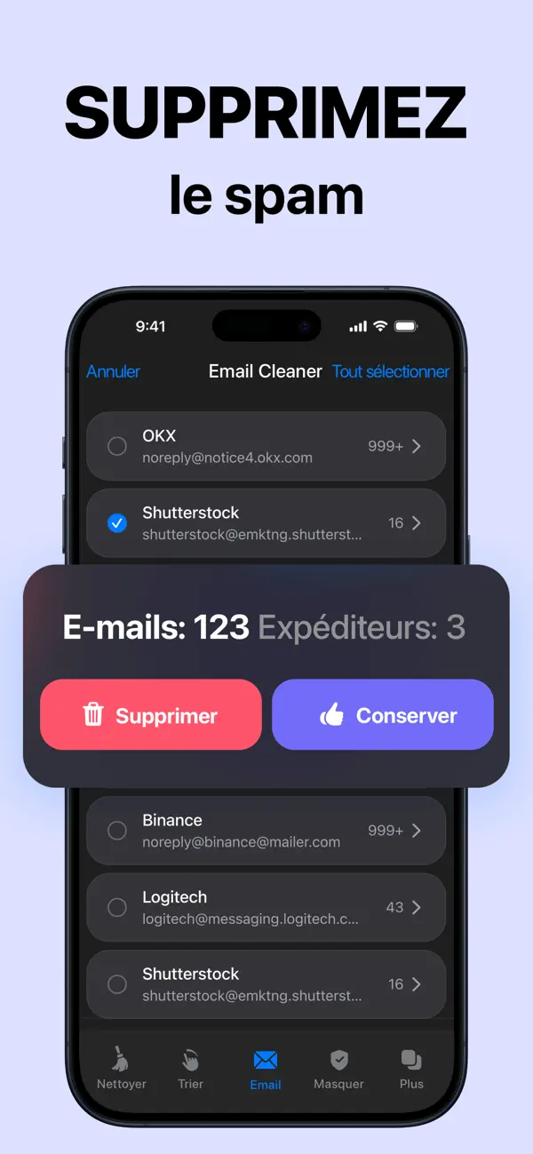 Screenshot #3 pour Cleaner Kit: Nettoyage iPhone