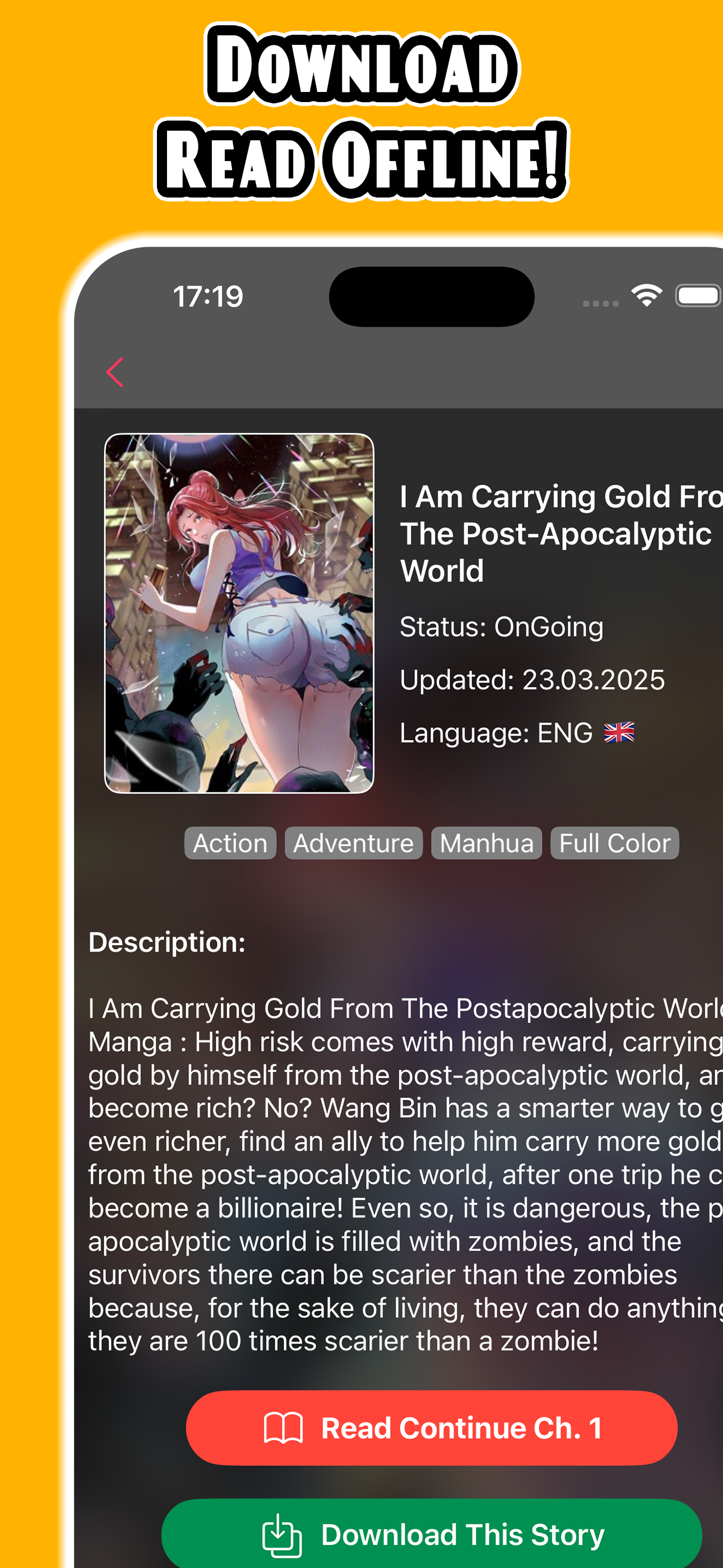 Manga Reader: Webcomic, Manhwa screenshot 8