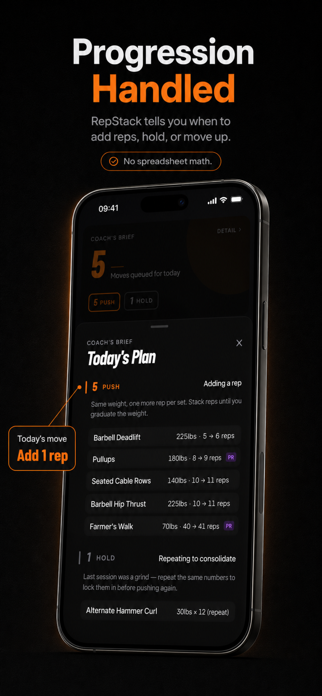 RepStack: Gym Workout Tracker Screenshot 3 of 6