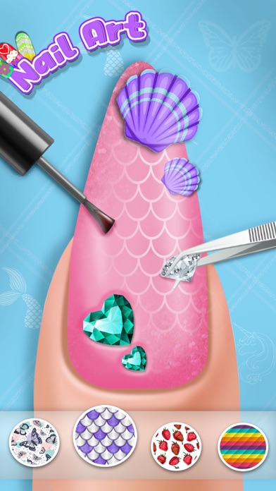 Acrylic Nails Art Makeup Game Screenshot