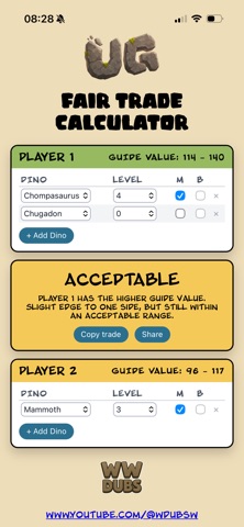 UG Calculator screenshot