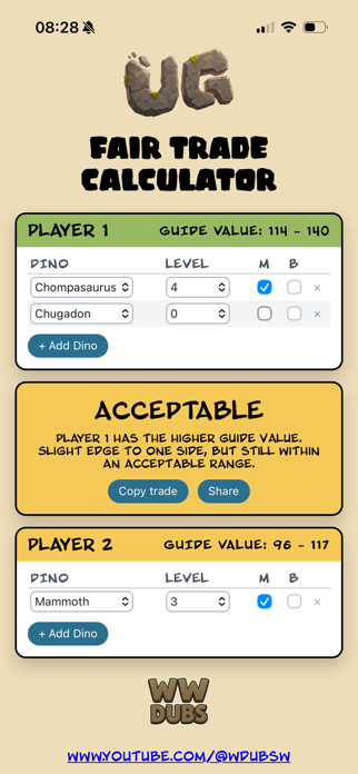 UG Calculator Screenshot 2 of 3
