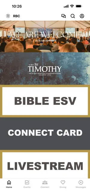 Rooted Bible Church screenshot 1