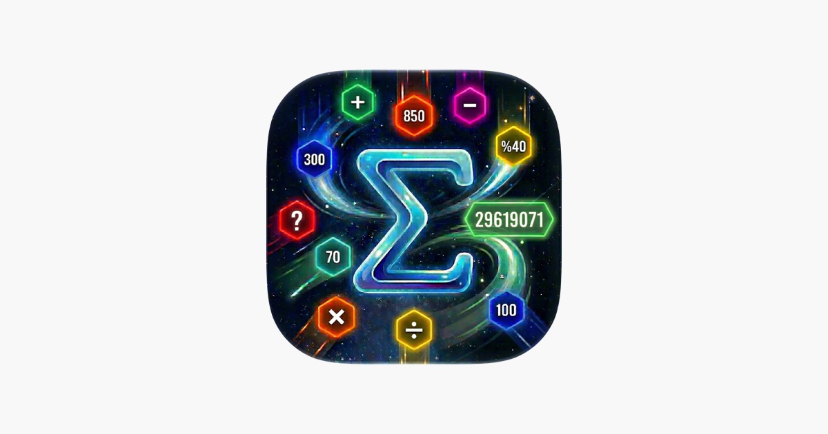 ‎Sigma Fall - Math Game App - App Store