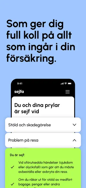 Sejfa iPhone screenshot 3