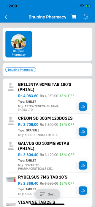 Bhupine Pharmacy Screenshot 2 of 4