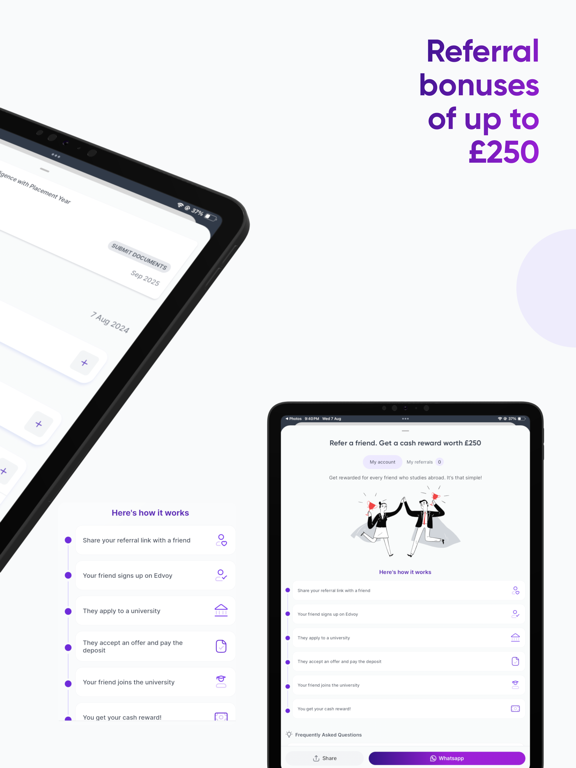 Edvoy:Study Abroad Made Simple iPad screenshot 6 - Education app