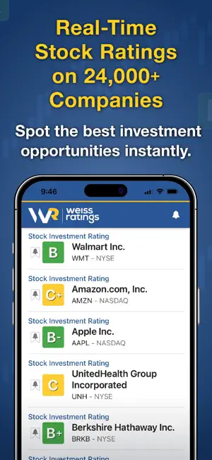 Weiss Ratings screenshot 2