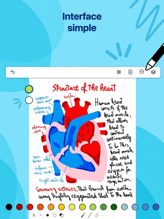 Screenshot #5 pour Tayasui Memopad - Notes, toile