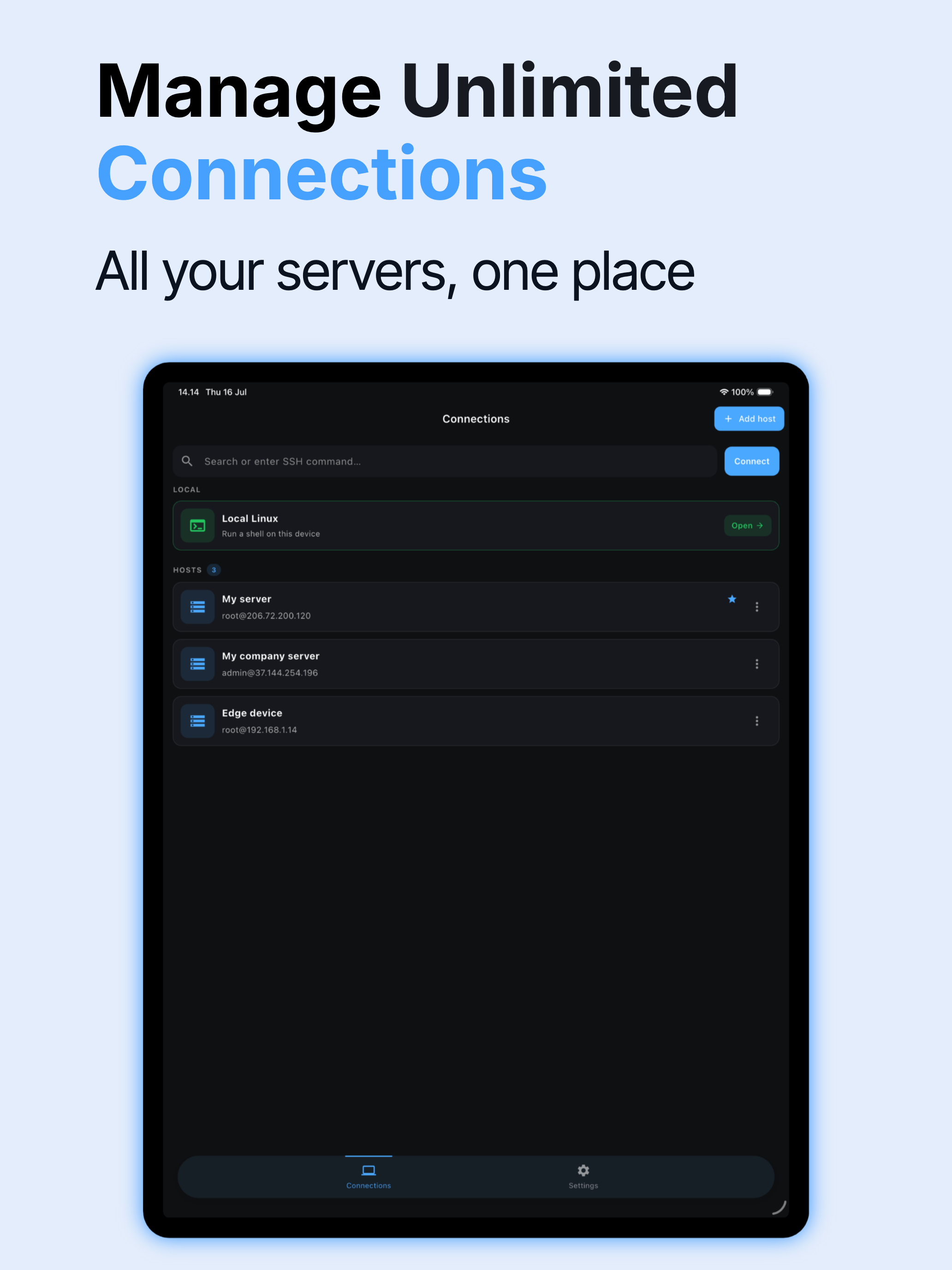 Terminal & SSH - screenshot 12