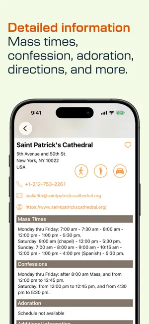 Catholic Mass Times screenshot 4