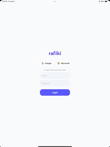 Rafiki AI: Sales Assistant iPad screenshot