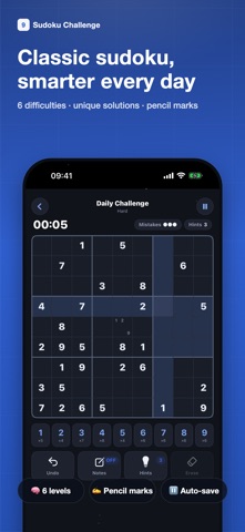 Sudoku Challenge: Numbers Screenshot 1 of 5