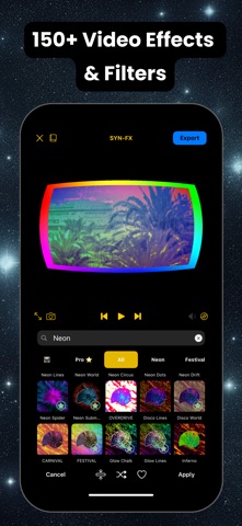 Syn-FX: Video Editor & Effects Screenshot 2 of 10