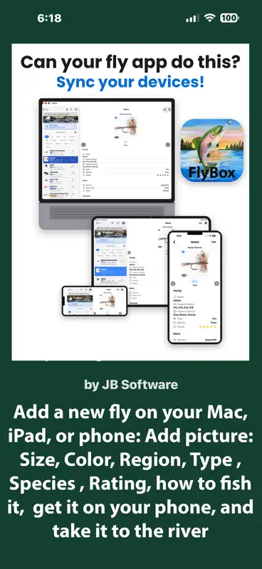 FlyBox - Fly Fishing Guide screenshot 2 of 10