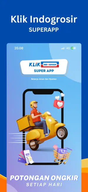 Klik Indogrosir Superapp iPhone screenshot 1