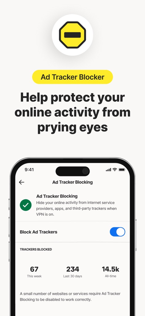 Norton VPN – Fast & Secure - Block Online Trackers