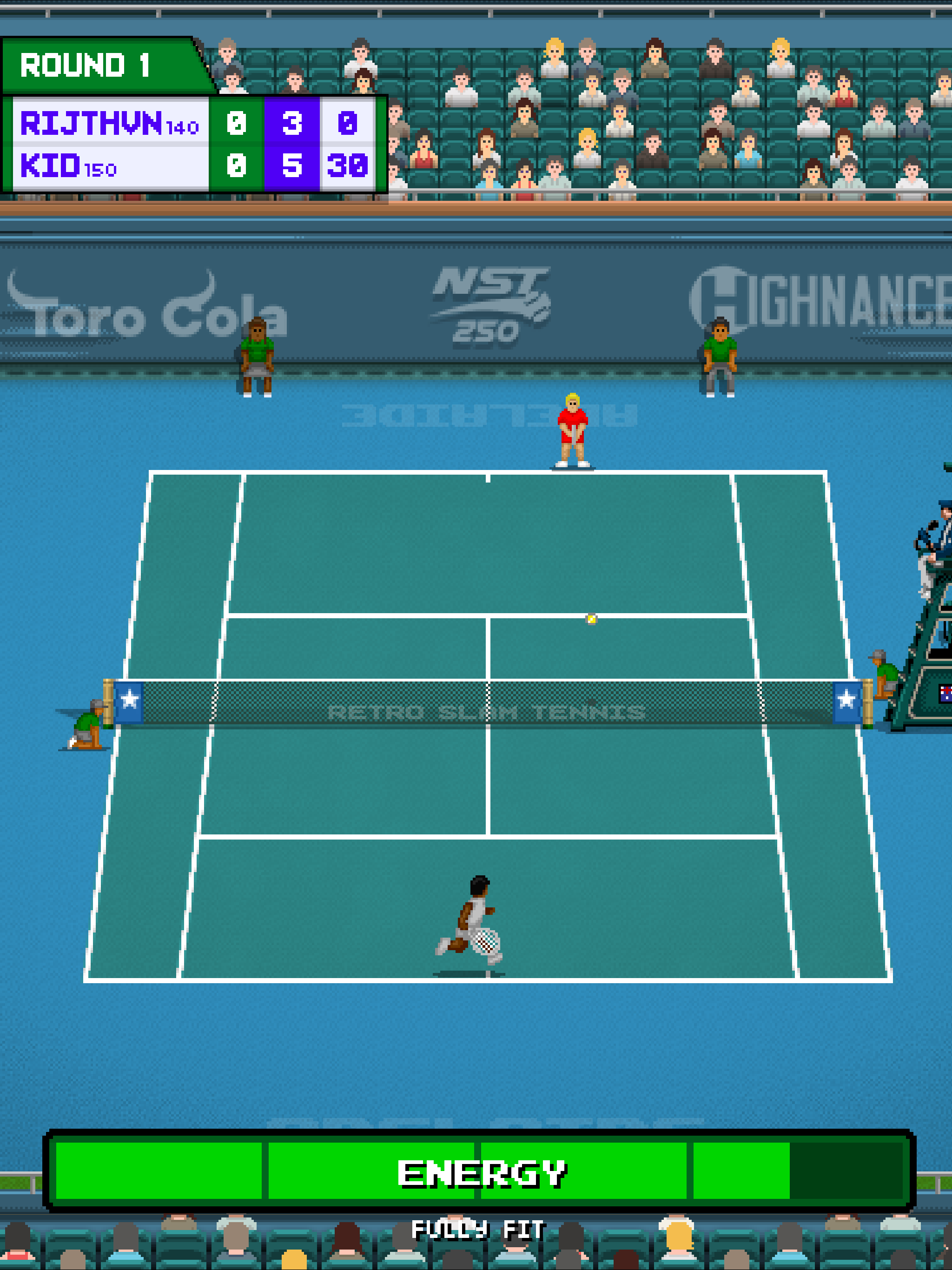 Retro Slam Tennis