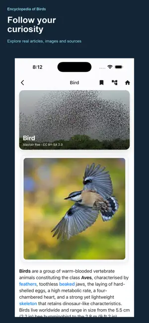 Encyclopedia of Birds screenshot 1