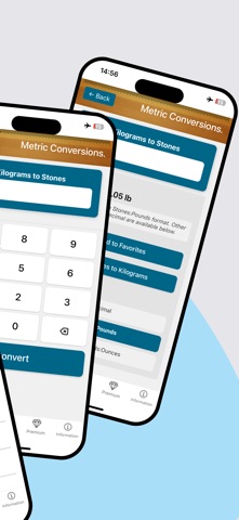 Metric Conversion tool screenshot